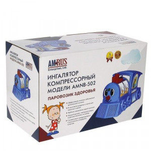 АМРУС ИНГАЛЯТОР КОМПРЕС. AMNB-502 ПАРОВОЗИК ДЕТ. [AMRUS]