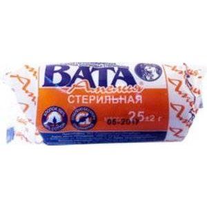 АМЕЛИЯ ВАТА МЕД. ХИРУРГ. СТЕР. 25Г. АМЕЛИЯ ВАТА МЕД. ХИРУРГ. СТЕР. 25Г.