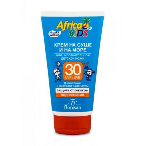 ФЛОРЕСАН АФРИКА КИДС КРЕМ Д/ЧУВСТВ. КОЖИ SPF30 150МЛ. Ф-410 [FLORESAN]