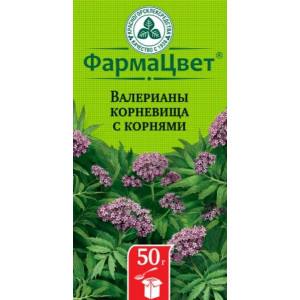 ВАЛЕРИАНА КОРНЕВИЩА С КОРНЯМИ 50Г. /КРАСНОГОРСК/