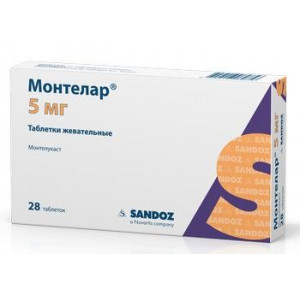 МОНТЕЛАР 5МГ. №28 ТАБ.ЖЕВ. МОНТЕЛАР 5МГ. №28 ТАБ.ЖЕВ.