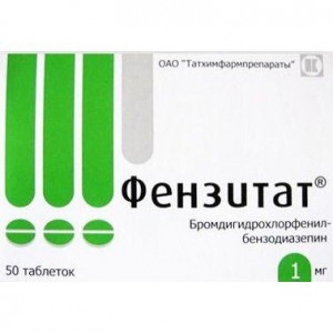 ФЕНЗИТАТ 1МГ. №50 ТАБ. /ТАТХИМФАРМ/