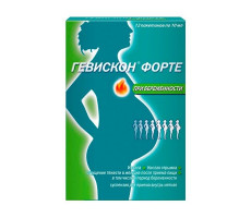 ГЕВИСКОН ФОРТЕ 10МЛ. №12 Д/БЕРЕМЕН. МЯТН. СУСП. Д/ПРИЕМА ВНУТРЬ ПАК.