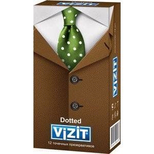 ВИЗИТ ПРЕЗЕРВАТИВ ПУПЫРЫШКИ №12 DOTTED [VIZIT]