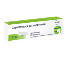 СТРЕПТОЦИД 5% 30Г. ЛИНИМЕНТ ТУБА /НИЖФАРМ/