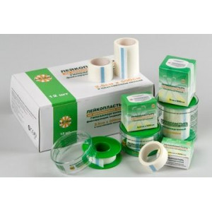 ЛЕЙКО ПЛАСТЫРЬ НЕТКАН.ОСН.КАТУШКА 1,25СМХ500СМ [LEIKO]