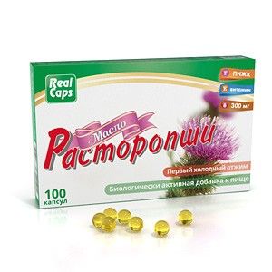 РАСТОРОПША МАСЛО ВИТ.Е 300МГ. №100 КАПС. /РЕАЛКАПС/