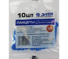 КУЛАНС ЛАНЦЕТ ТВИСТ СТЕР. 28G 0,4ММ. (СИНИЙ) №10 Д/РУЧКИ-ПРОКАЛ. САТЕЛЛИТ [QLANCE]