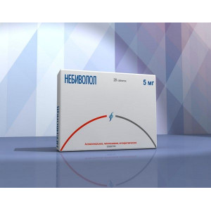 НЕБИВОЛОЛ 5МГ. №28 ТАБ. /ИЗВАРИНО/ НЕБИВОЛОЛ 5МГ. №28 ТАБ. /ИЗВАРИНО/