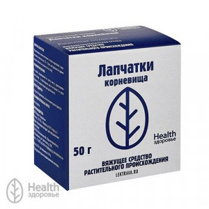 ЛАПЧАТКИ ПРЯМОСТОЯЧЕЙ КОРНЕВИЩА 50Г. ПАК. /ЗДОРОВЬЕ/