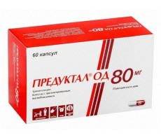 ПРЕДУКТАЛ ОД 80МГ. №60 КАПС.ПРОЛОНГ.ВЫСВ.