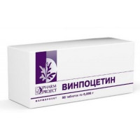 ВИНПОЦЕТИН 5МГ. №60 ТАБ. /ФАРМПРОЕКТ/