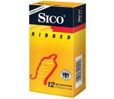 СИКО ПРЕЗЕРВАТИВ RIBBED №12 РЕБРИСТЫЕ [SICO]