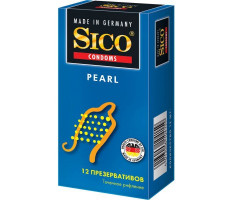 СИКО ПРЕЗЕРВАТИВ PEARL №12 ТОЧЕЧН. РИФЛЕНИЕ [SICO]