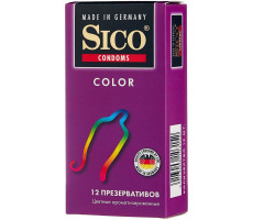 СИКО ПРЕЗЕРВАТИВ COLOR №12 ЦВЕТНЫЕ [SICO]