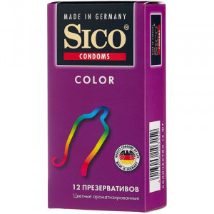 СИКО ПРЕЗЕРВАТИВ COLOR №12 ЦВЕТНЫЕ [SICO]