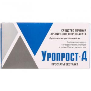 УРОПРОСТ-Д 6МГ. №5 СУПП. РЕКТ.