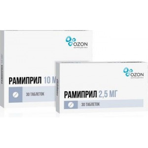 РАМИПРИЛ 5МГ. №30 ТАБ. /ОЗОН/