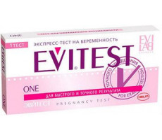 ЭВИТЕСТ УАН №2(1+1) ТЕСТ-ПОЛОСКА Д/ОПРЕД. БЕРЕМ. [EVITEST]