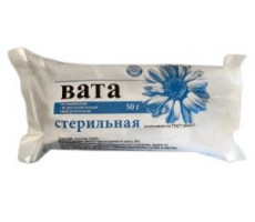 РОЗОВЫЙ ФЛАМИНГО ВАТА МЕД. ХИРУРГ. СТЕР. 50Г.