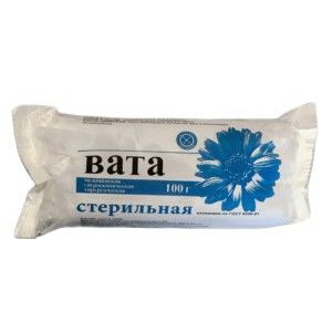 РОЗОВЫЙ ФЛАМИНГО ВАТА МЕД. ХИРУРГ. СТЕР. 100Г.