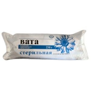 РОЗОВЫЙ ФЛАМИНГО ВАТА МЕД. ХИРУРГ. СТЕР. 250Г.