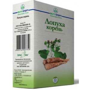 ЛОПУХА КОРЕНЬ 50Г. /ФИТОФАРМ ПКФ/