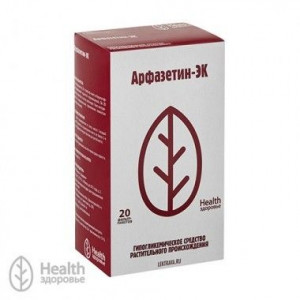 СБОР АРФАЗЕТИН-ЭК 2Г. №20 ПАК. /ЗДОРОВЬЕ/ СБОР АРФАЗЕТИН-ЭК 2Г. №20 ПАК. /ЗДОРОВЬЕ/