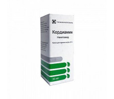 КОРДИАМИН 25% 30МЛ. КАПЛИ Д/ПРИЕМА ВНУТРЬ ФЛ. /ТАТХИМФАРМ/