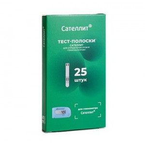 САТЕЛЛИТ СЕНСОРЫ ПКГЭ-02 №25 ТЕСТ-ПОЛОСКИ САТЕЛЛИТ СЕНСОРЫ ПКГЭ-02 №25 ТЕСТ-ПОЛОСКИ