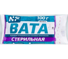 NF ВАТА ХИРУРГ. СТЕР. 100Г. /НЬЮФАРМ/