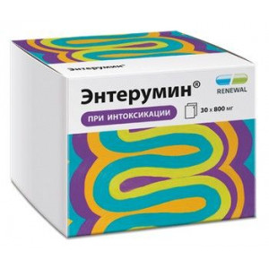 ЭНТЕРУМИН 800МГ. №30 ПОР. Д/СУСП. Д/ПРИЕМА ВНУТРЬ ПАК.