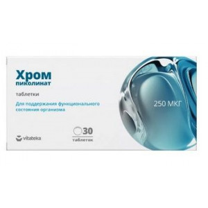 ВИТАТЕКА ПИКОЛИНАТ ХРОМА 250МГ. №30 ТАБ. [VITATEKA]
