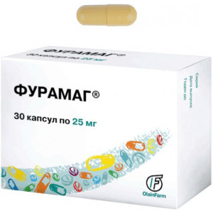 ФУРАМАГ 25МГ. №30 КАПС. /ОЛАЙНФАРМ/ ФУРАМАГ 25МГ. №30 КАПС. /ОЛАЙНФАРМ/