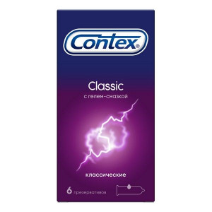 КОНТЕКС ПРЕЗЕРВАТИВ CLASSIC №6 КЛАССИК [CONTEX]